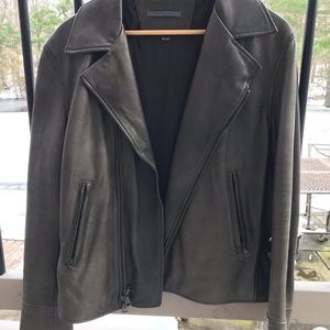 John Varvatis Mens Leather Jacket